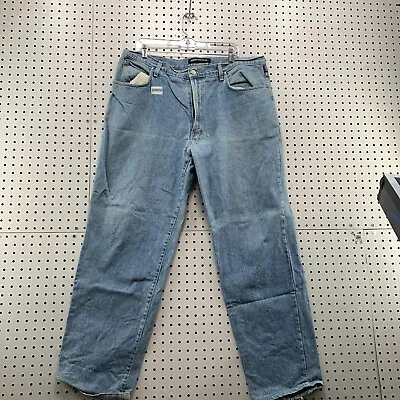 Versace Jeans Couture Denim Mens Size Fits  39x32 Straight Leg Light Wash Italy • $50.99