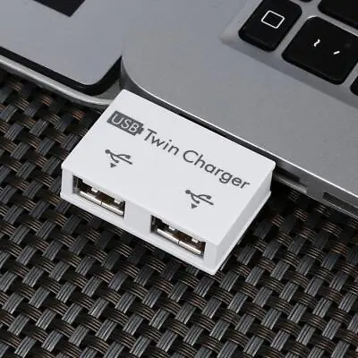 $2.02 • Buy 2.0 USB Hub 2 Ports Charger Expander Hub Adapter Mini BEST Splitter Dual PC J2P3