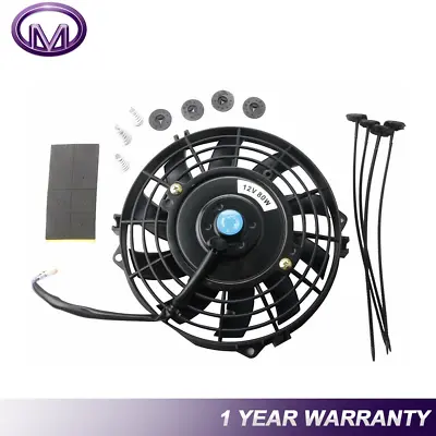 $36.89 • Buy 1X New 16 Universal 12V Slim Push/Pull Electric Radiator Fan Cooling Mount Kit