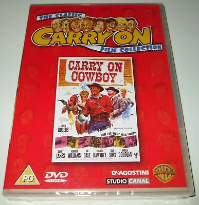 Carry On Cowboy DVD New & Sealed 1965 Sid James Western Film Movie R2 DeAgostini • £5.99