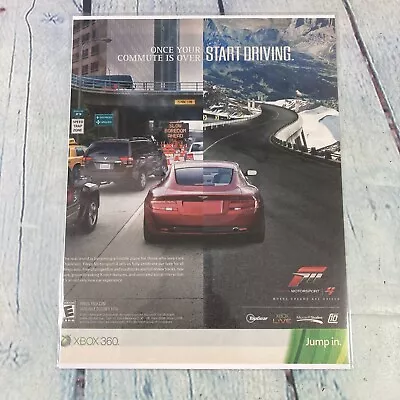 2011 Forza Motorsport 4 Print Ad / Poster Microsoft XBOX 360 Gaming Promo Art • $10.49