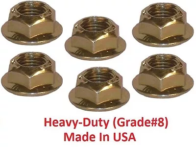 Torque Converter Nuts Ford A4LD C3 C4 C5 C6 AOD E4OD HeavyDuty 3/8 -24x.34  E40D • $22.76