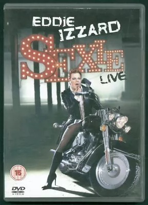 Eddie Izzard: Sexie Live Dvd 2003 • £0.99