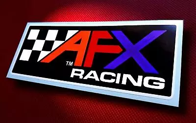 AFX RACING • Aurora • Vintage Style Slot Car Sticker • Pit Box Decal • $4.50