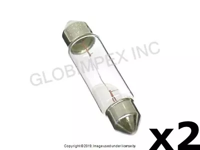 BMW/MERCEDES (1963-2020) Bulb (12V - 10W) (2) OSRAM-SYLVANIA + 1 YEAR WARRANTY • $12.85