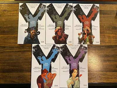 Y: The Last Man - Complete Collection Books 1-5 - Vertigo Comics Trade Paperback • $49