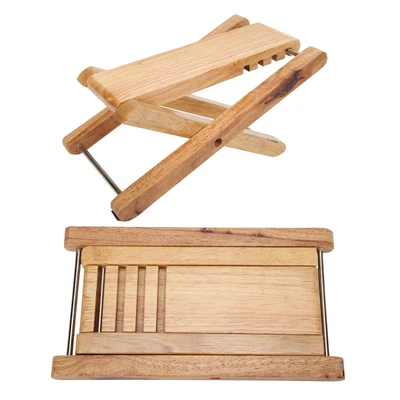 $21.21 • Buy Wood Guitar Guitarist Foot Stool Adjustable Foot Rest Stand