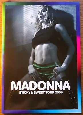 MADONNA Sticky & Sweet Tour 2009 Program Book 64pp NMINT • £29.99