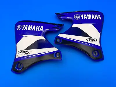 Yamaha 2002 WR426F RIGHT & LEFT RADIATOR COVER COWL PLASTIC SET 5NL-21741-00-00 • $33.99