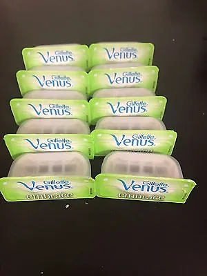 Gillette Venus Embrace Lot Of 10 Refill Cartridges New Sealed  Free Shipping • $34.49