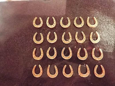 20 Horse Shoe Cake Toppers (edible) • £7.99