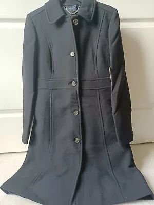 J.Crew Classic Lady Day Coat In Italian Double-cloth Wool With Thinsulat Size 2 • $170