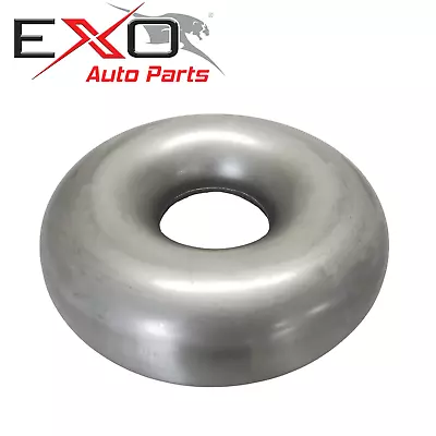 2.5  Inch (63.5mm) Stainless Steel Donut Mandrel Bend Exhaust Muffler (Seamless) • $84.99