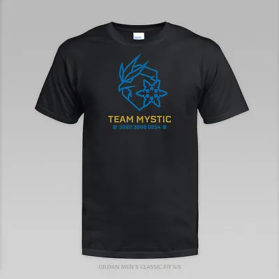 $21.95 • Buy Pokemon Go Team Mystic Personalized Trainer Code T-Shirt