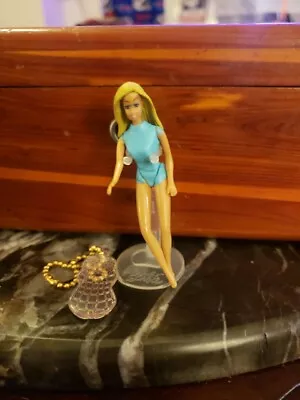 Miniature Mini Posible Malibu Barbie Doll In Swimsuit Accessory • $4.75