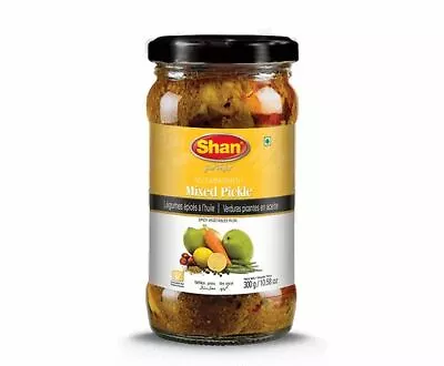 Shan Mixed Pickle (spicy Vegetable In Oil) - 300g • £5.49