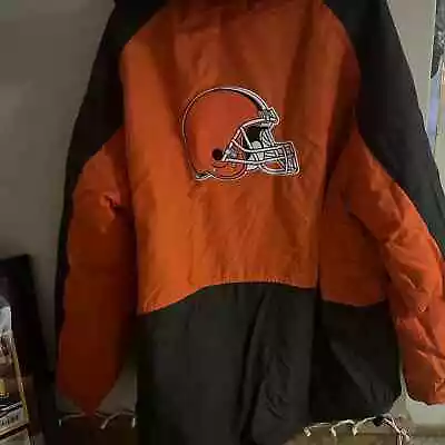 Vintage Cleveland Browns Jacket • $50