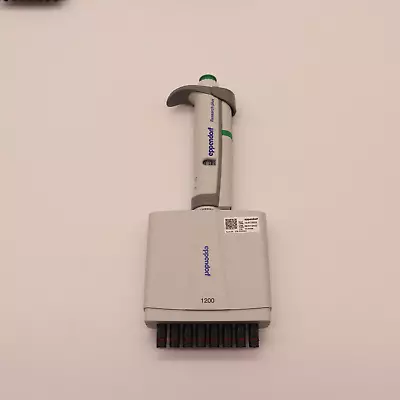 Eppendorf Research Plus 8 Channel Pipettes 120-1200 UL • $310