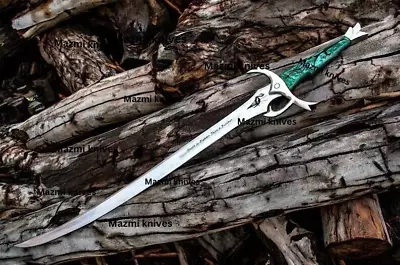 Viking SwordWheel Of Time SwordBuster Sword Battle Ready LongswordHand Forged • $199