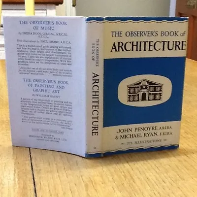 Observers Book Of Architecture 1965 • £9.99