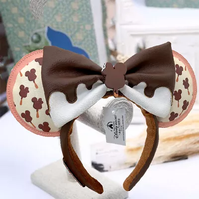 US DisneyParks Loungefly Ice Cream Bar Scented Minnie Mouse Ears Headband 2023 • $18.99