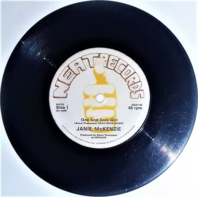 Janie McKenzie - One And Only Girl - NEAT 02 - 7  Vinyl Single - VG • £25