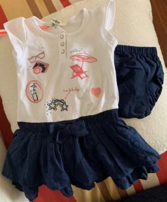 £10.38 • Buy MARESE French Girls 2A./2 Years 86 -Tiered/Layer Dress W/matching Bloomers - NWT