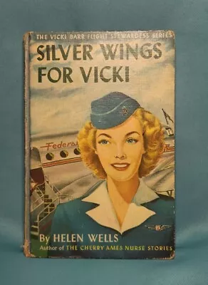 Vintage Vicki Barr #1 VICKI FINDS THE ANSWER 1947 USED • $16