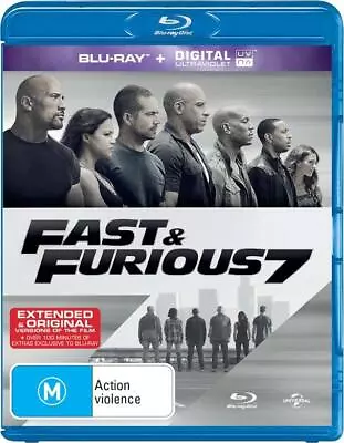 Fast & Furious 7  (Blu-Ray) New & Sealed - Region B • $13.98