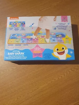 BABY SHARK STEP AND SING PIANO DANCE MAT. Nickelodeon.. Brand New SEALED! • £9.50