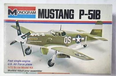 Monogram 1/72 Mustang P-51B Model Kit • $38