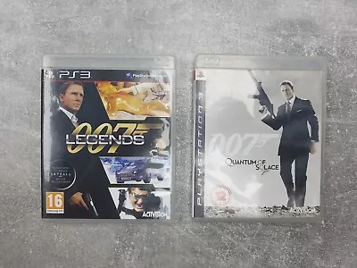 Sony PlayStation 3 007 Quantum Of Solace / 007 Legends PS3 PAL • £10