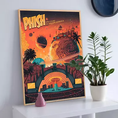 $16.50 • Buy Concert Phish Hollywood Bowl 2023 Poster