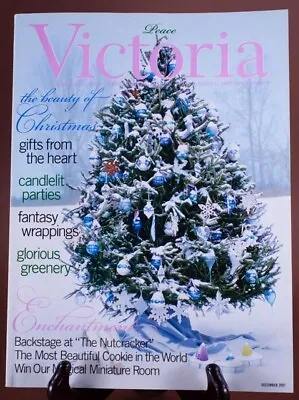 Victoria Magazine December 2001 Vol. 15 #12 • $10.75