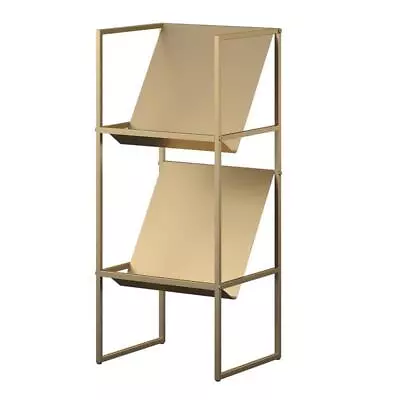 Novogratz Helix Vinyl Record Storage In Gold • $71.73