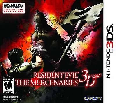 Resident Evil: The Mercenaries 3D (Nintendo 3DS) (US IMPORT) • $73.93