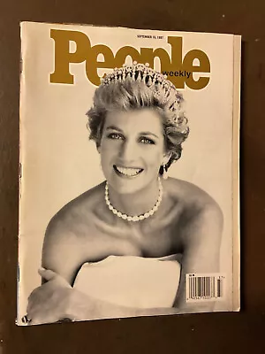 SEPTEMBER 1997 People Magazine Weekly Princess Diana Cover • $2.99