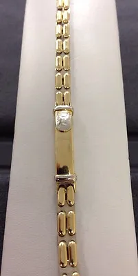 Authentic 18K Sauro Brev Made In Italy Yellow Gold Mens Bracelet • $3395