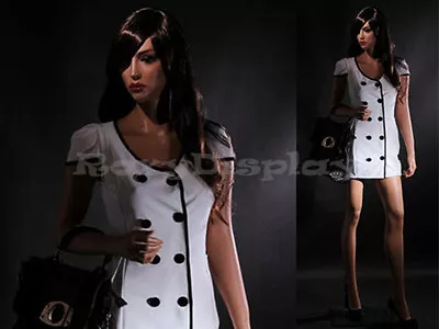 Female Fiberglass Mannequin Beautiful Face With Elegant Pose Style #MZ-LISA7 • $199