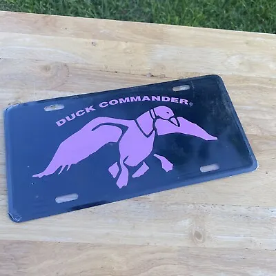 New Duck Commander Dynasty Black Pink License Plate 12 X6  3 Total • $9.93