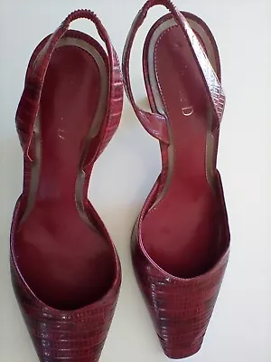 Womens Dark Red Michelle D Pumps Size 8 Medium • $27.47