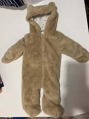 Baby All In One Snow Suit 0-3m • £2