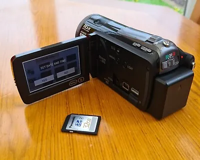 Panasonic HDC-SD20 Full HD 32GB SD Card Camcorder • £50