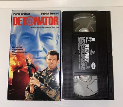 Detonator (VHS 1993) Pierce Brosnan Video Tape Cassette Film Movie • $5.95