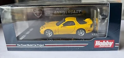 Hobby Japan - Mazda Rx7 Type Rs [sunburst Yellow] Mint 1:64 Scale Combined Post • $79.95