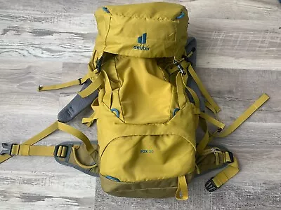 Deuter Unisex Kid's Fox 30 Turmeric Clay 30L • $55