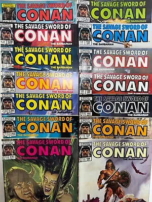 The Savage Sword Of CONAN THE BARBARIAN Marvel Magazine Comic Books: You Choose! • $5