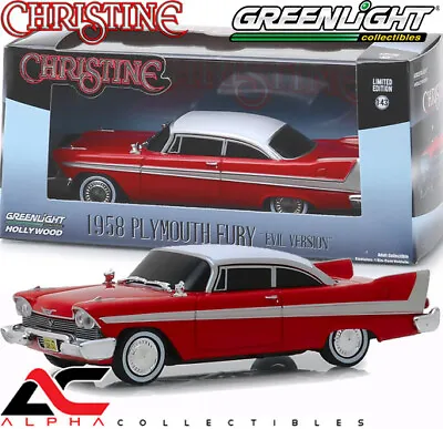 Greenlight 86575 1:43 1958 Plymouth Fury Evil Version  Christine  • $26.95