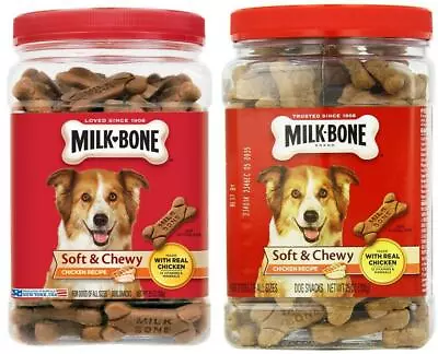 Milk-Bone Soft & Chewy Dog Treats With 12 Vitamins And Minerals 25 Oz.  • $22.03