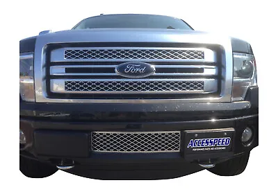 2009-2014 Ford F150 Chrome Lower Bumper Grille OEM Quality ABS Like Upper Grille • $84.99